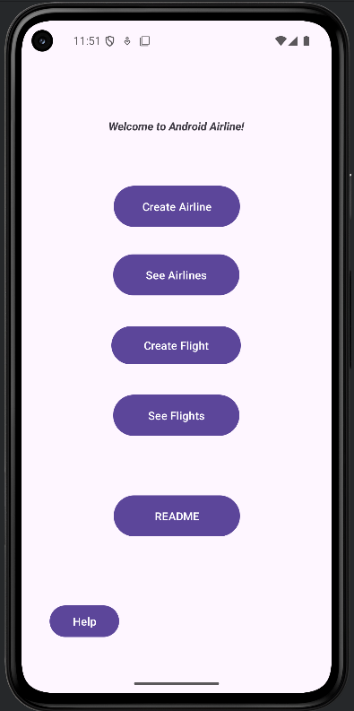 Android Demo Screenshot 1