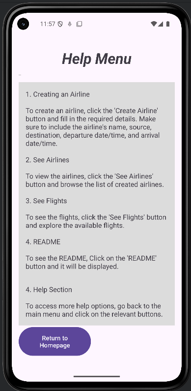 Android Demo Screenshot 4
